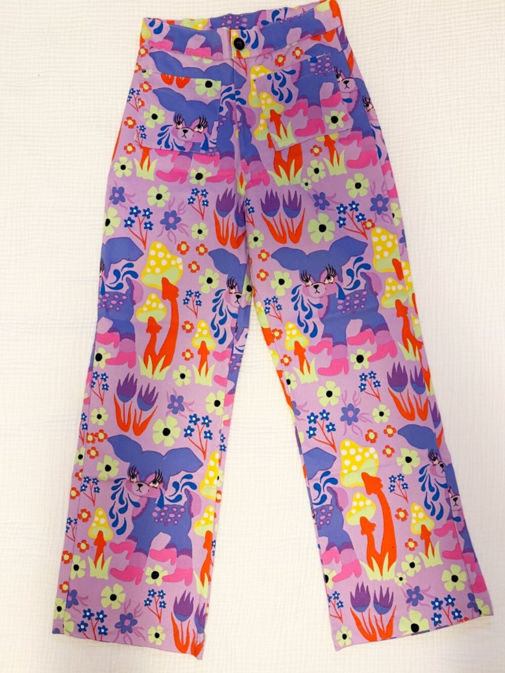 NWT Nooworks Casual Bell "Cry Baby" Pants | Size XS - Picture 5 of 7
